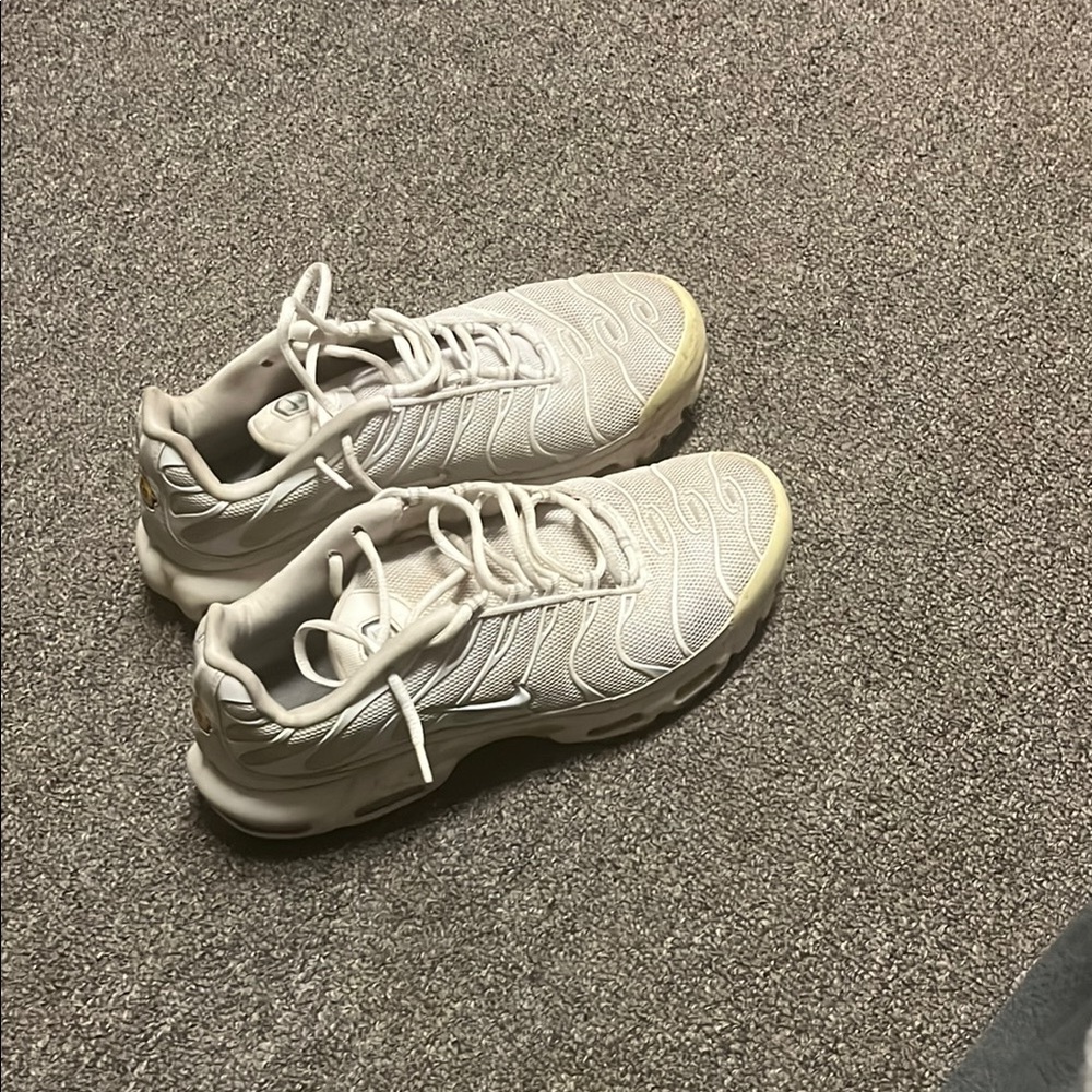 Nike Air Max Plus White Sneakers